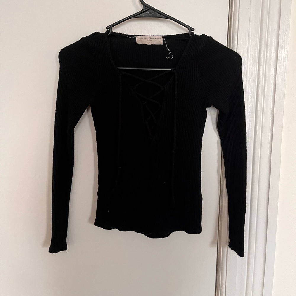 Urban Outfitters lace up top
